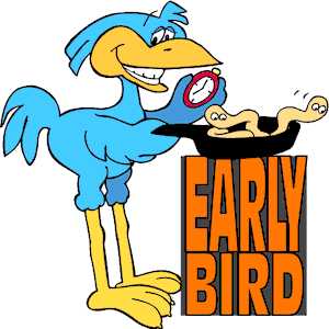 Early Bird clipart, cliparts of Early Bird free download
