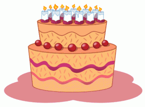 10th Birthday Party Clip Art