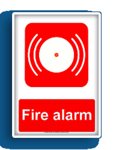 Fire Alarm Fire Equipment Sign