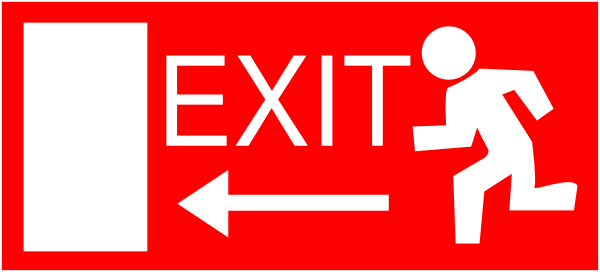 Free Exit Cliparts, Download Free Exit Cliparts png images, Free