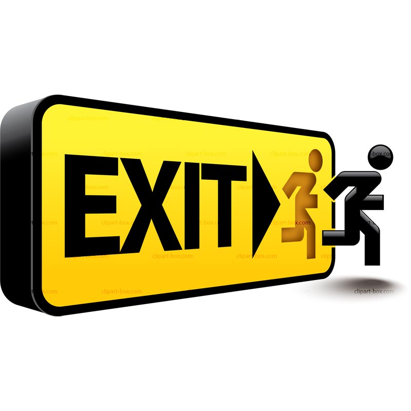 exit clipart free - photo #40