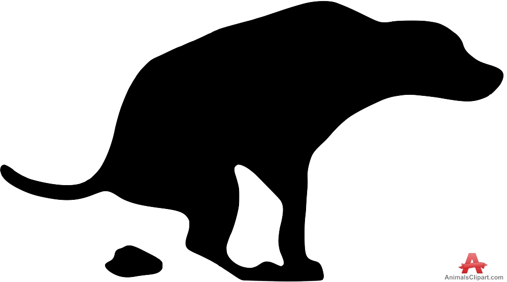 Dog Poop Clipart Silhouette