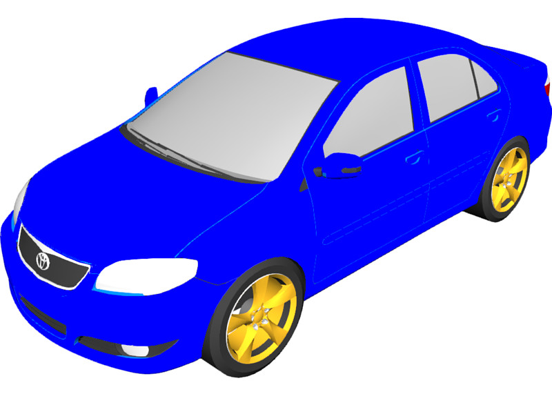 Toyota Vios 3D Model Download