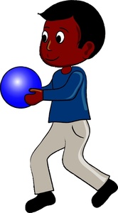 Boy Playing Clipart Image