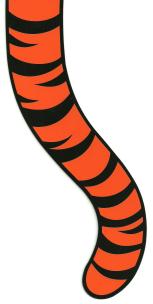 Tiger Tail Clipart