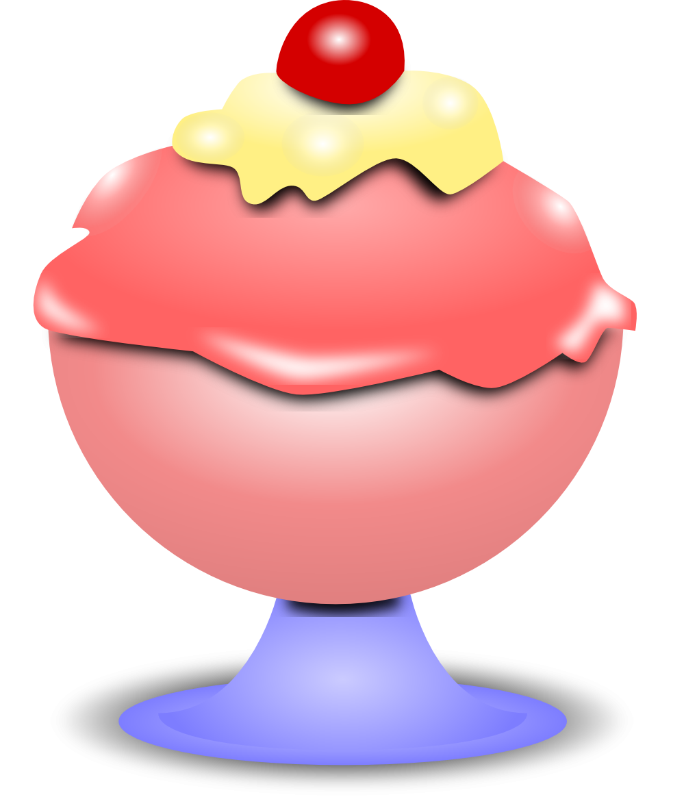 strawberry ice cream clipart - photo #32