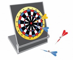 Dartboard clip art Free vector in Open office drawing svg 