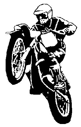 Motocross Dirt Bike Clipart