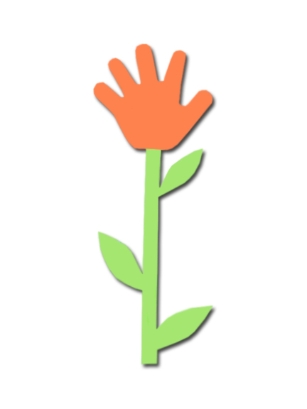 Flower With Stems For Kids 
