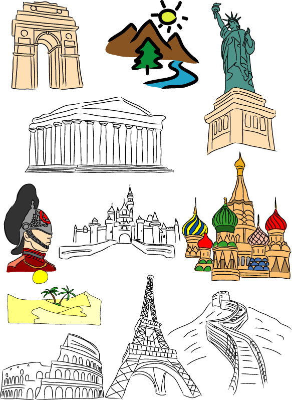 travel clip art illustrations - photo #20