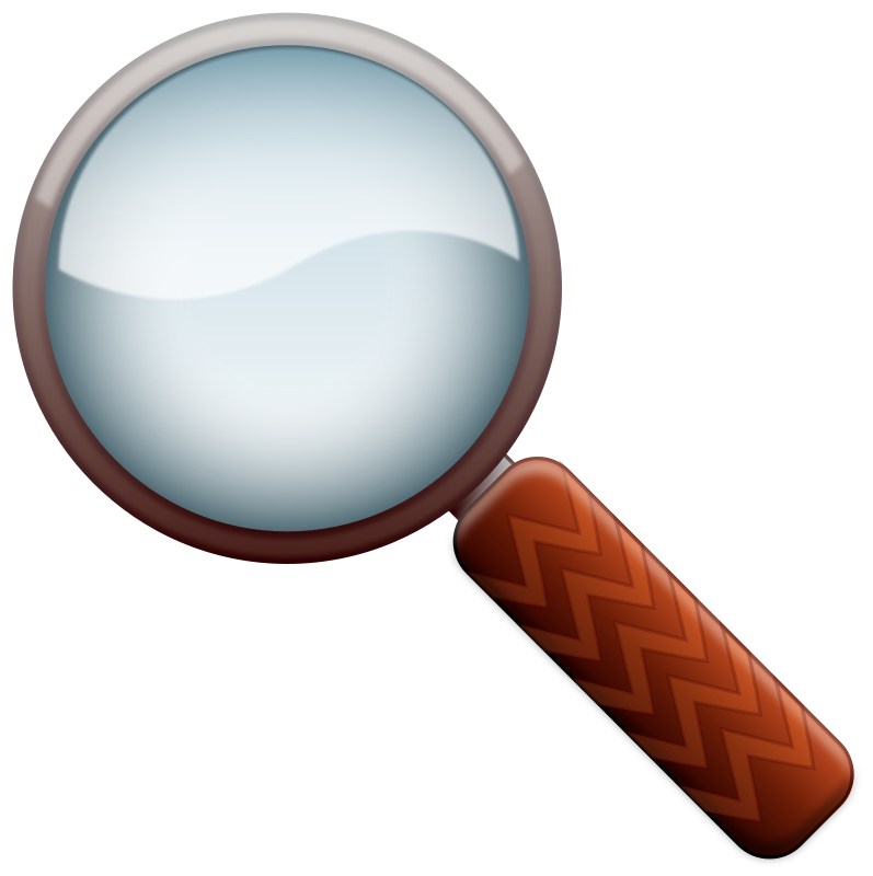 Free Clipart Magnifying Glass