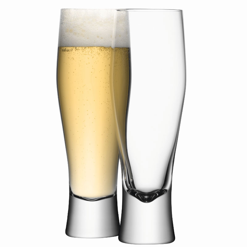 LSA Bar Lager Beer Glasses