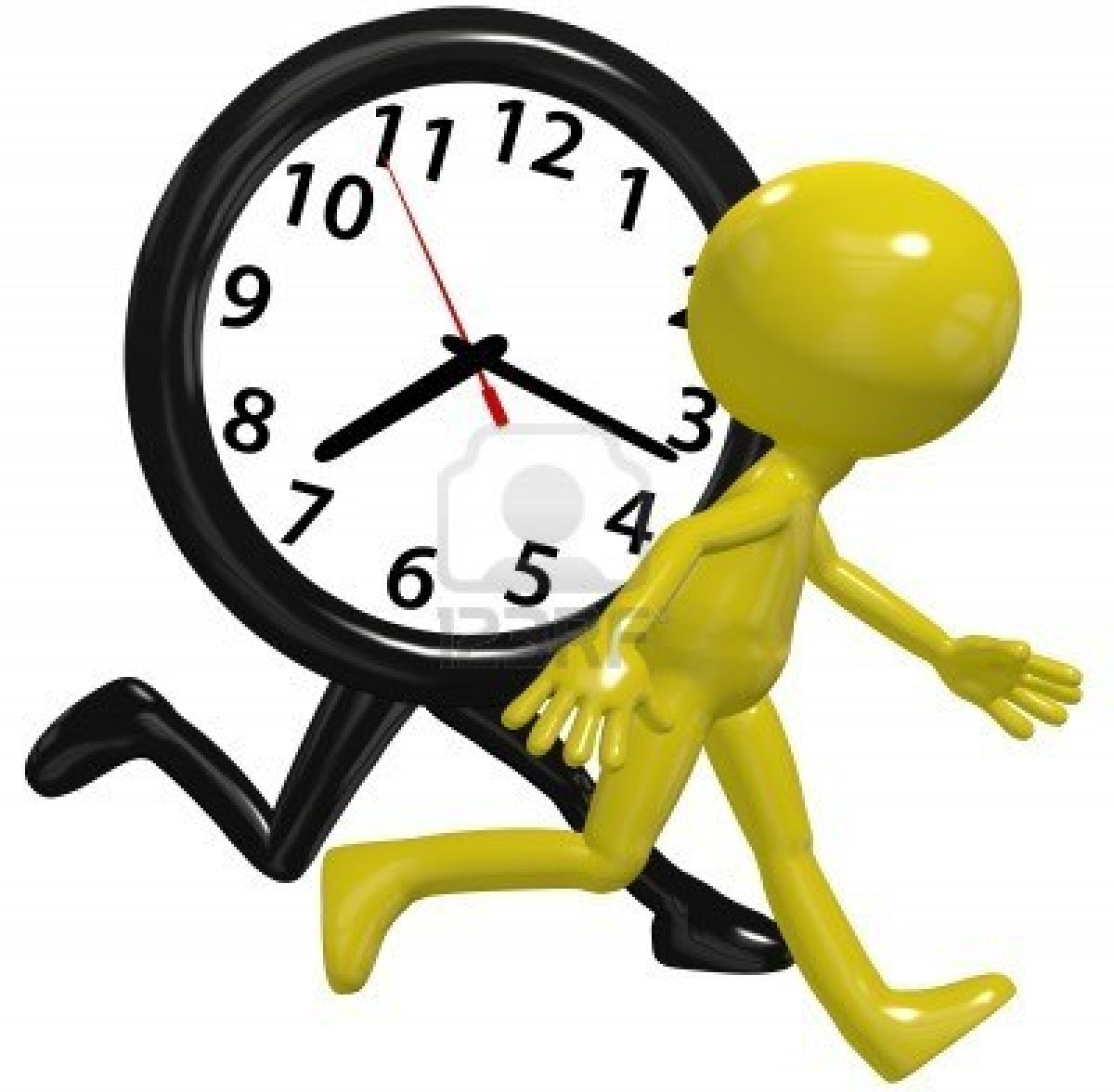 Arrive On Time Clipart