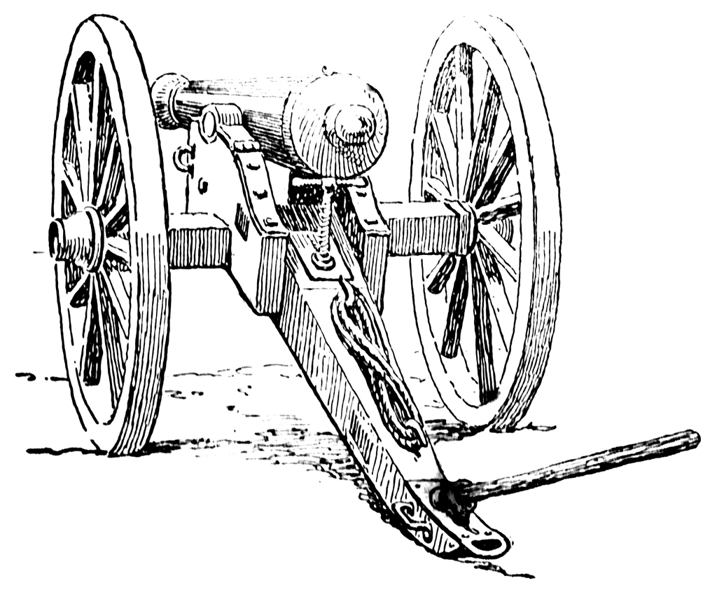 A cannon clipart image