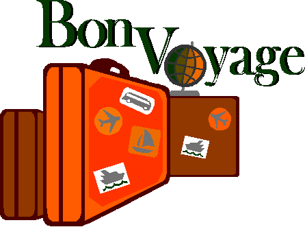 Free Bon Voyage Clip Art