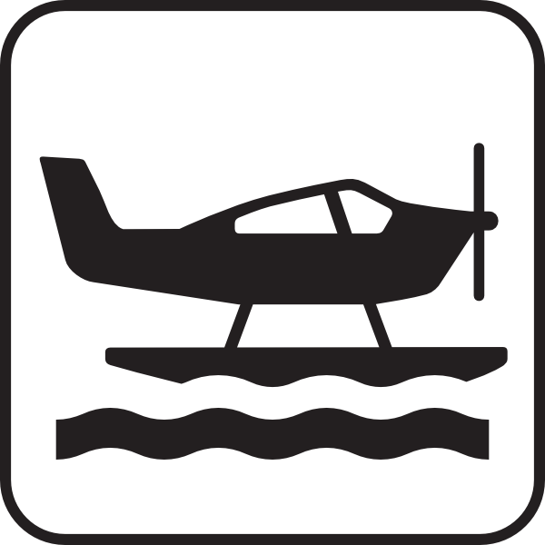 seaplane clipart flower