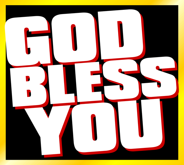 god bless you clipart - photo #15