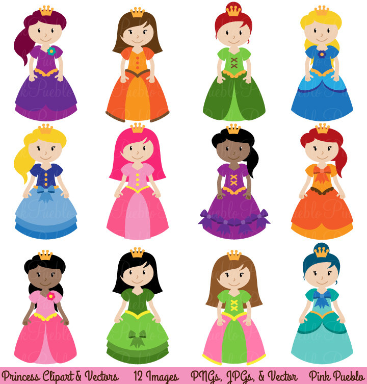 princess costume clipart - photo #25