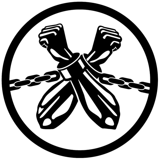 Black Slave Chains Clipart
