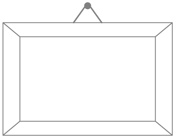 Hanging Picture Frame Clip Art