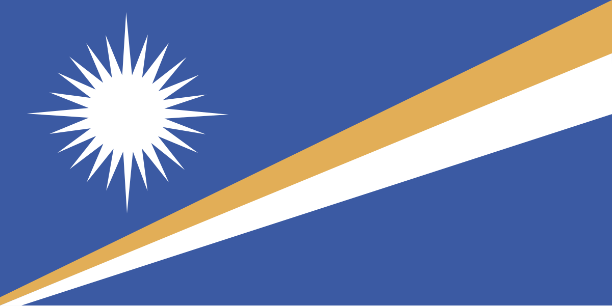 Flag Of The Marshall Islands Clipart By Anonymous : Flag Clipart