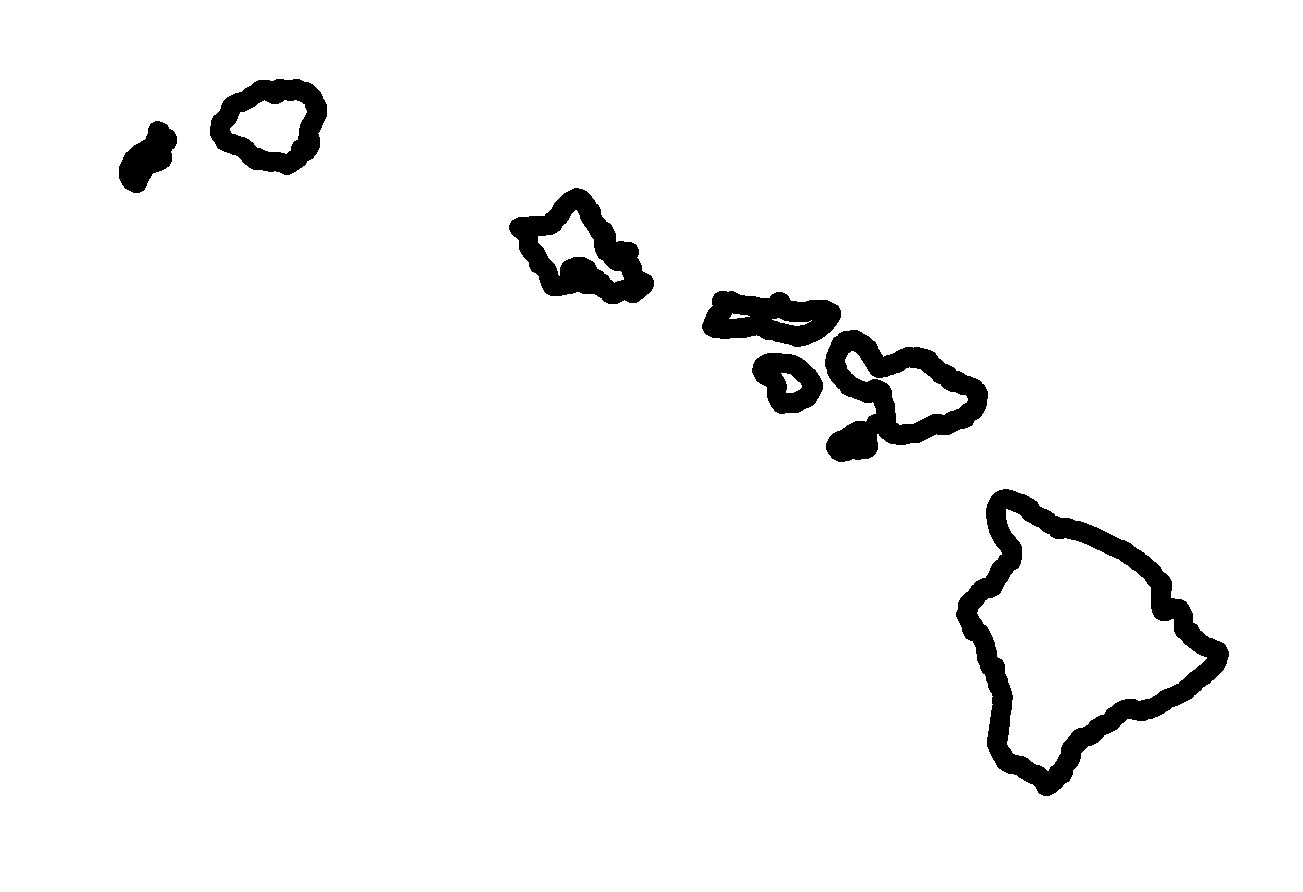 Hawaiian Islands Clipart