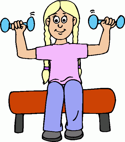 free clipart female fitness - photo #29