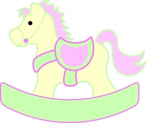 Baby Rocking Horse Clipart