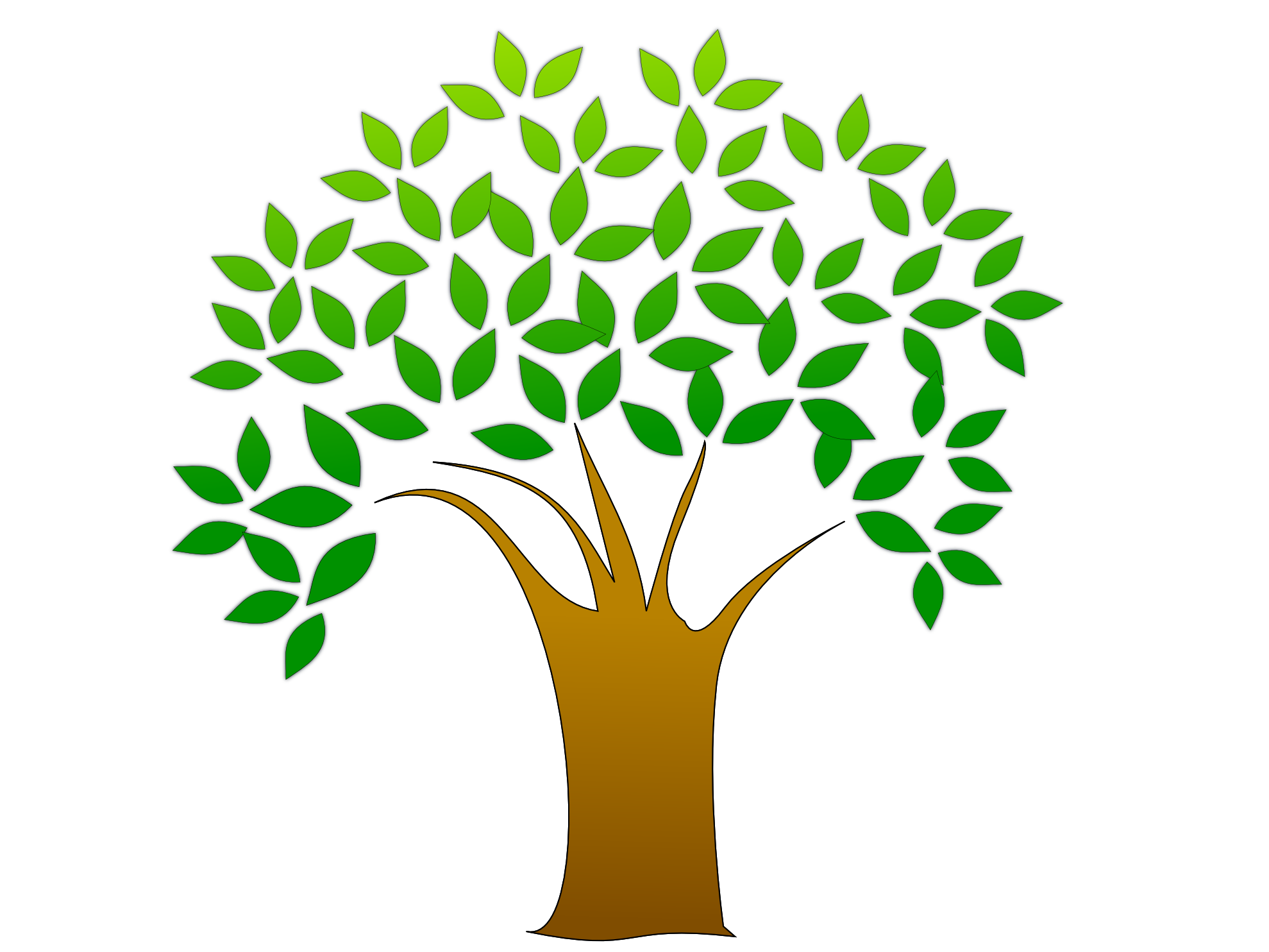 Green Tree Clip Art 