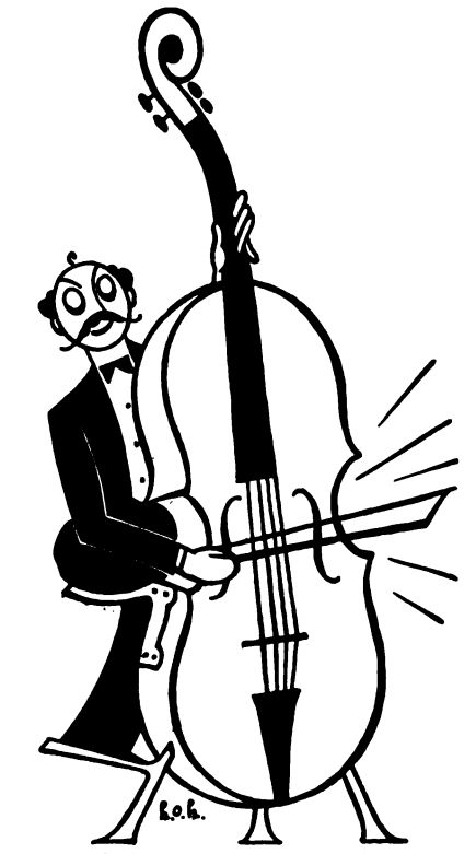 Image of Bass Clipart Double Bass Clip Art Free Vector