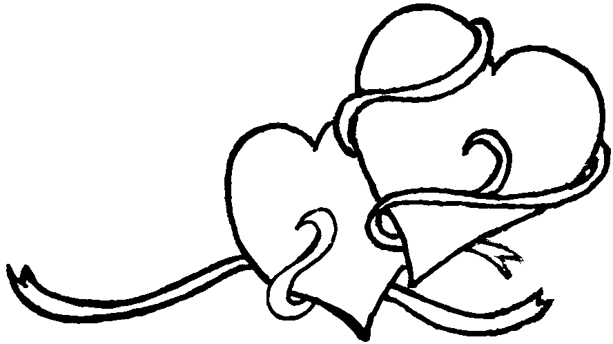 Double Heart Clip Art