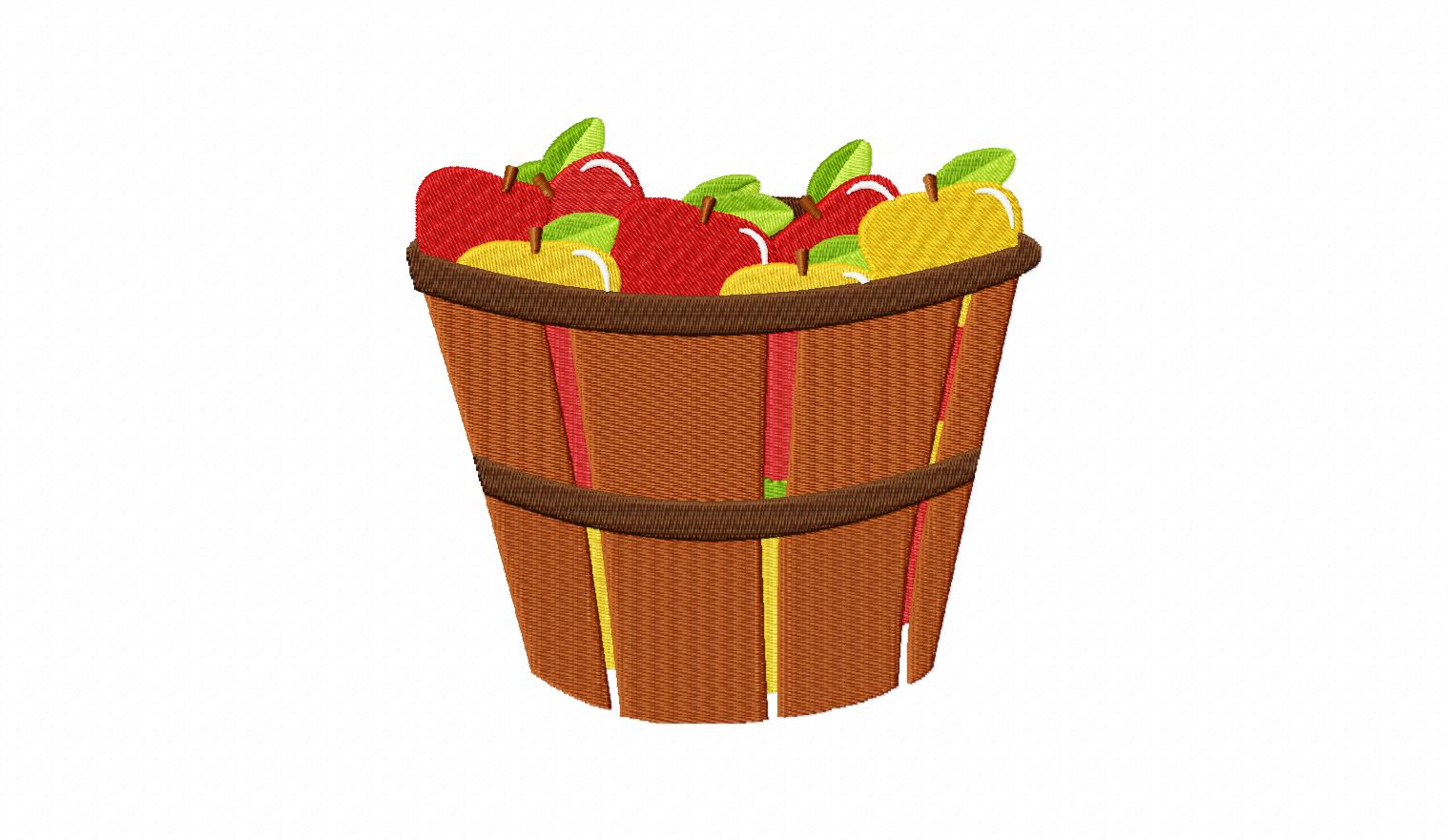 clip art apple basket - photo #17