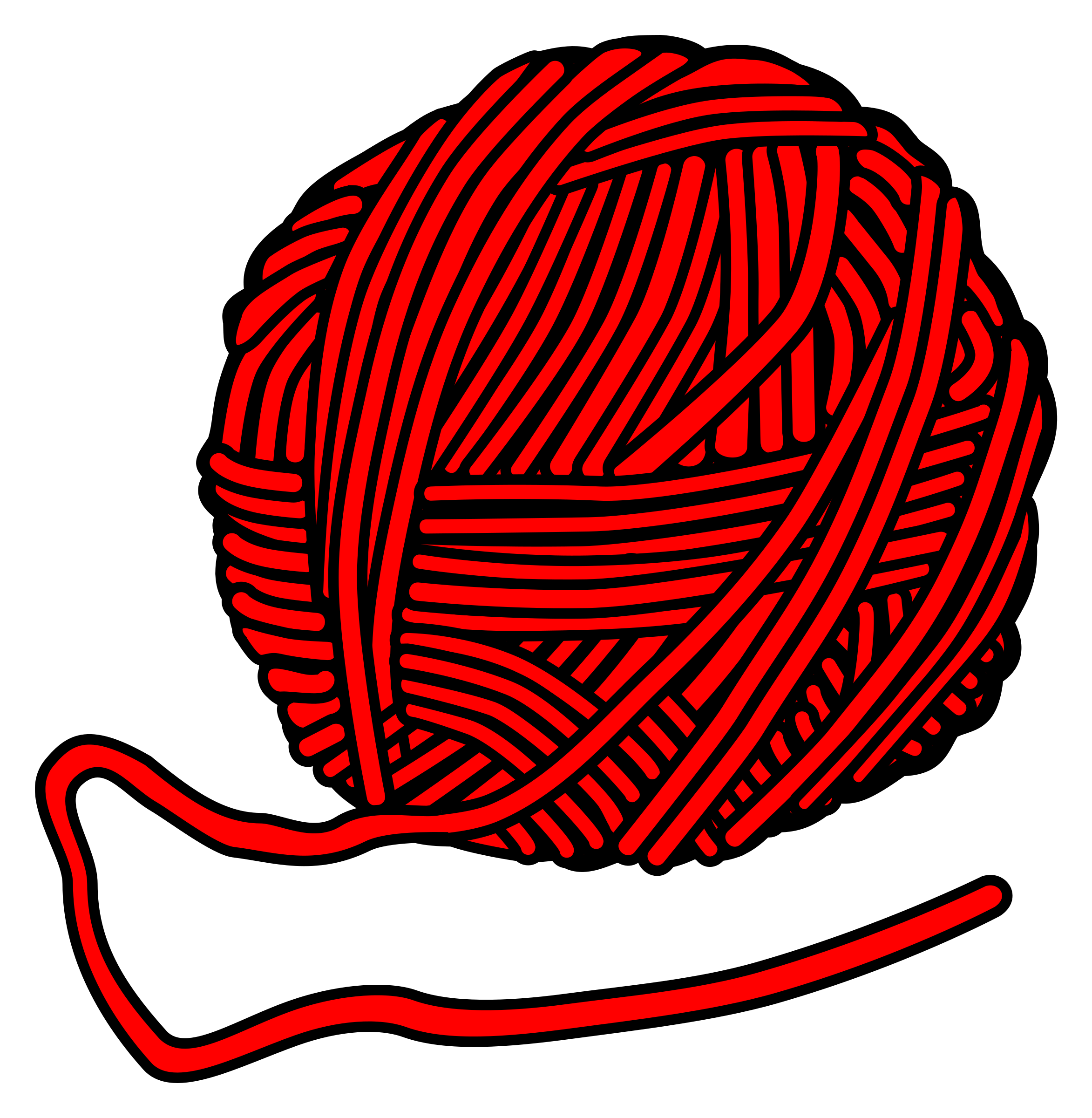 ball of yarn clip art - photo #24