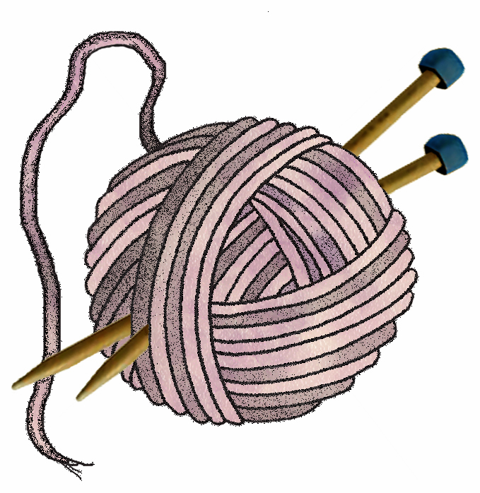 clip art knitting yarn - photo #42