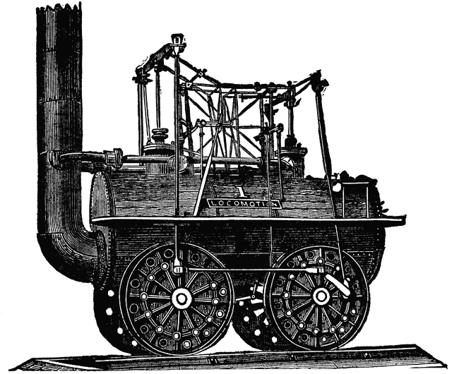 George Stephenson&First Locomotive