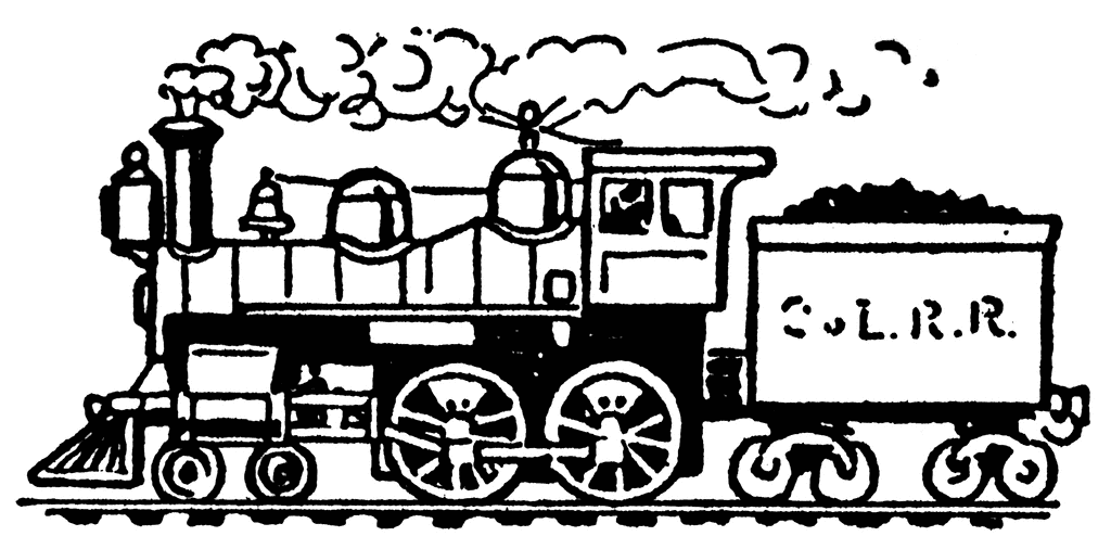 steam train clipart free - photo #47