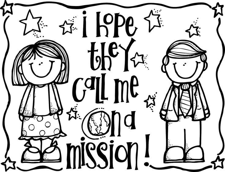 Missionary Clip Art Printable 