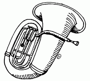 Featured image of post Sousaphone Tuba Drawing Free euphonium cliparts download free clip art free clip art on