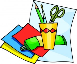 Arts And Crafts Supplies Clipart
