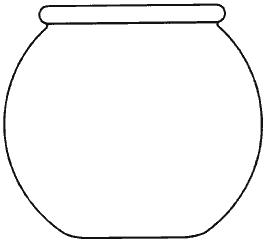 Fish Bowl Free Fishbowl Coloring Pages Clip Art Image Pictures