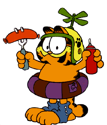 Funny Garfield Clipart