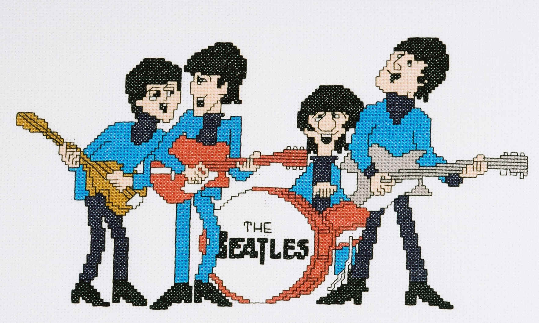 Beatles Cross Stitch 