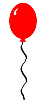 Single Balloon Clip Art 