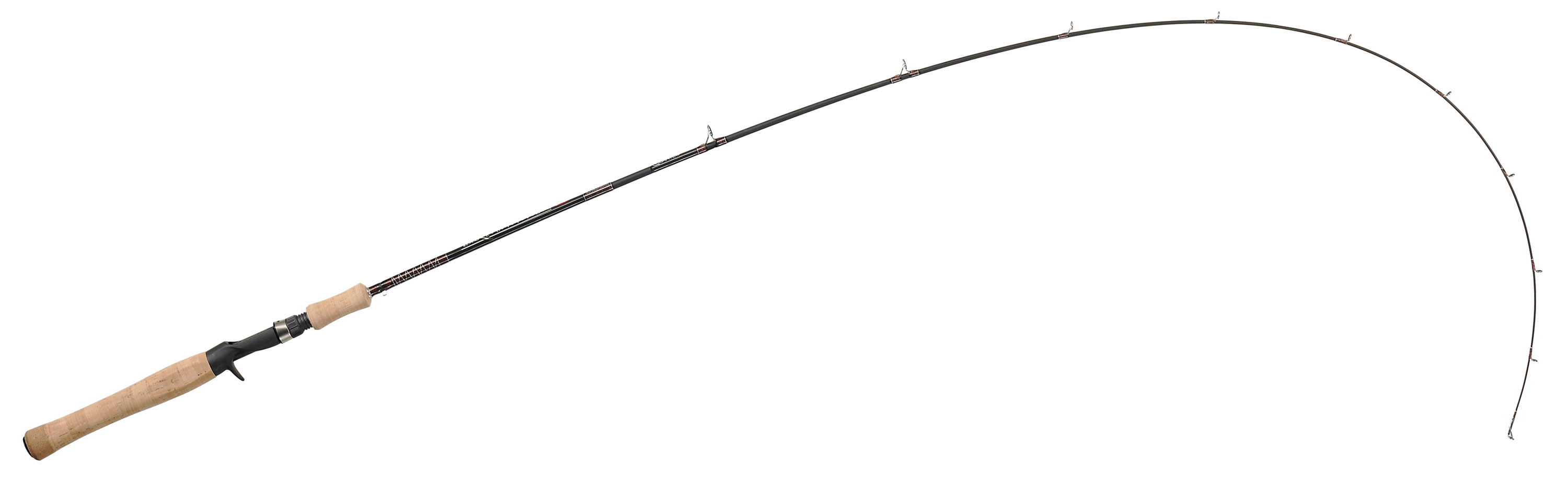 bent fishing rod silhouette