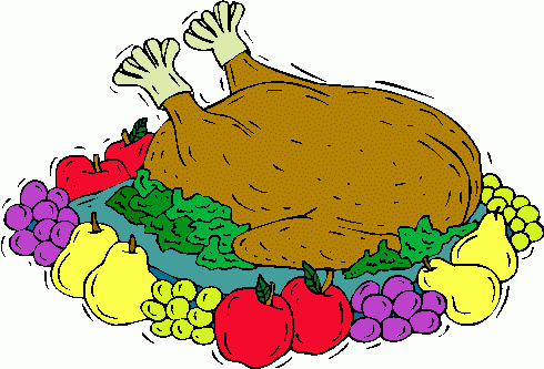 Cartoon Cooked Turkey