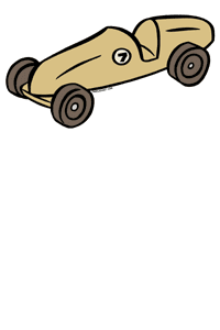 soapbox derby clipart