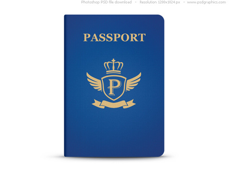 Passport Stamp Clip Art, Vector Passport Stamp