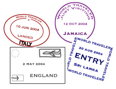 Passport cliparts