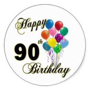 90th Birthday Clip Art Free Clipart