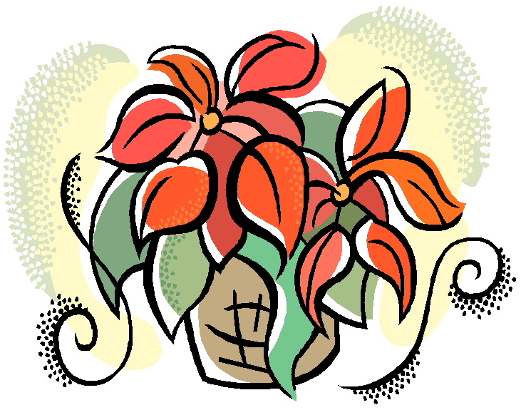 Poinsettia Clip Art Free